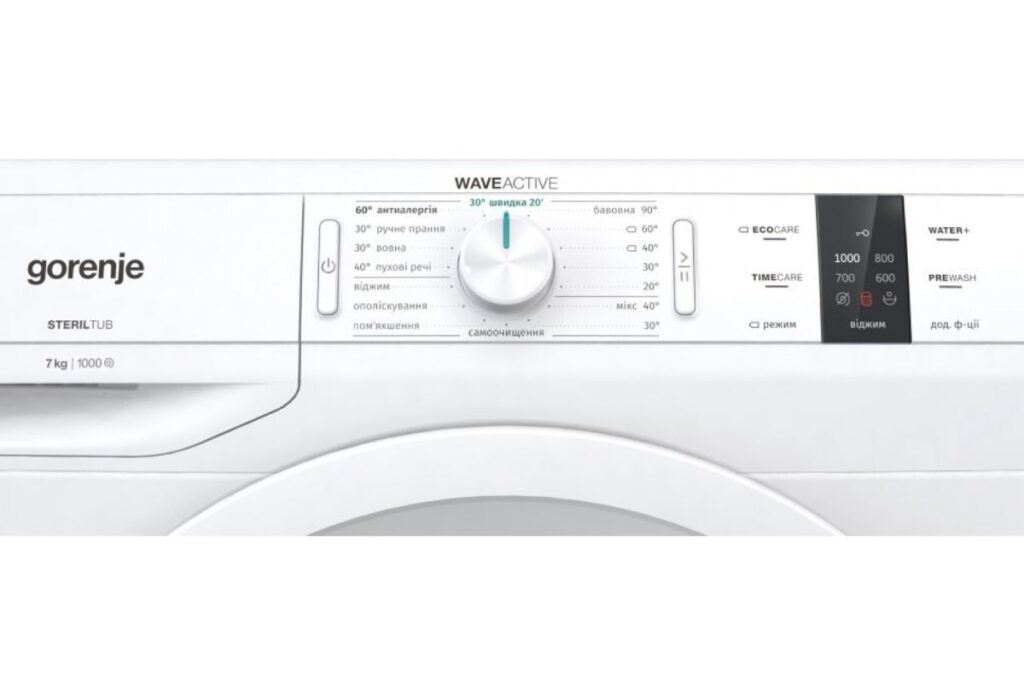 Gorenje Waschmaschine Fehler E7
